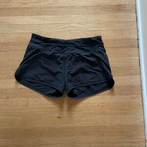 Black lululemon shorts